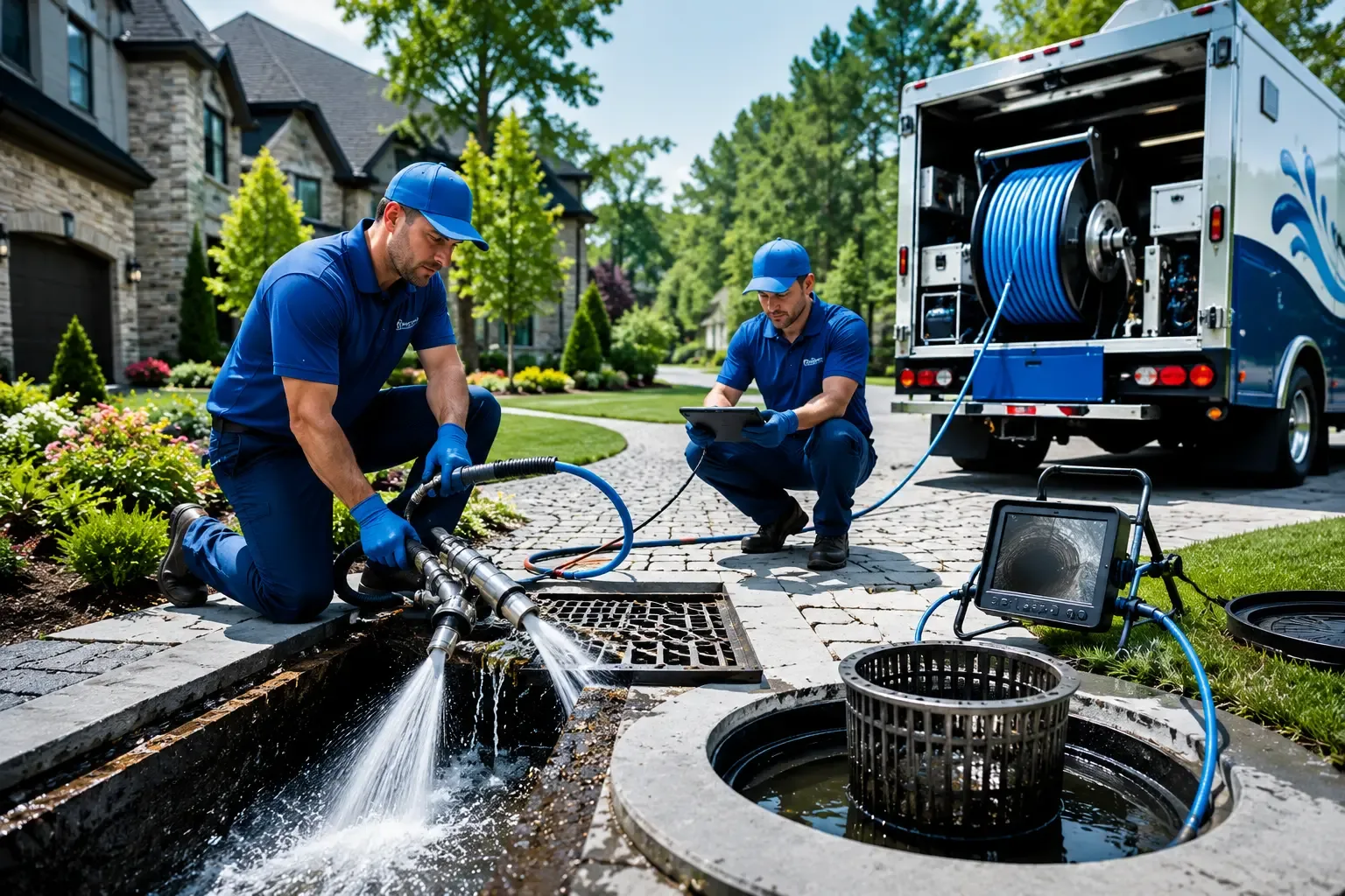Local outdoor drain cleaning professionals in Carmine, TX